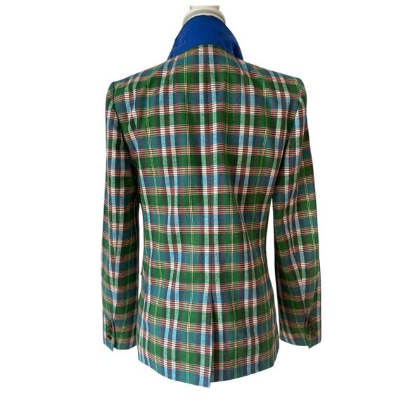 J. Crew Green Plaid Blazer - Picture 10 of 10